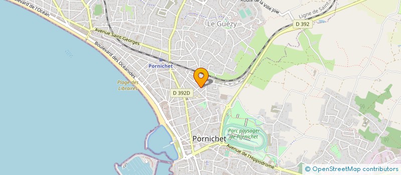localisation de l'entreprise STRATIFICATION ET COMPOSITES DE L'OUEST  PORNICHET