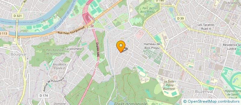 localisation de l'entreprise STRATIMMO à RUEIL-MALMAISON