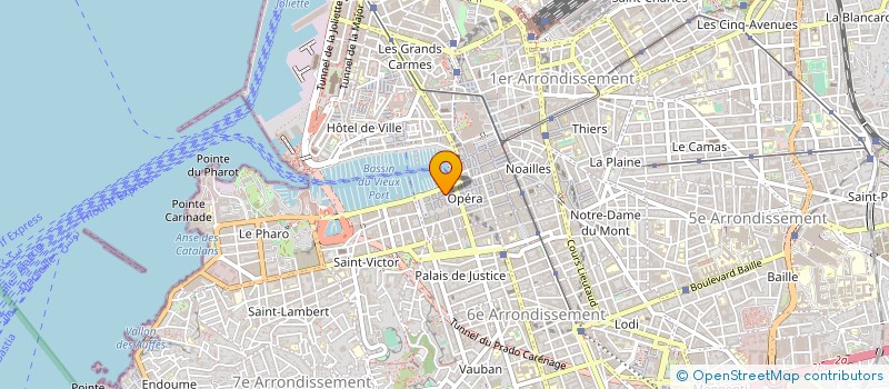 localisation de l'entreprise STRATING à MARSEILLE