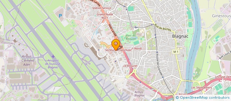 localisation de l'entreprise STRATINNOVA CONSEIL  BLAGNAC