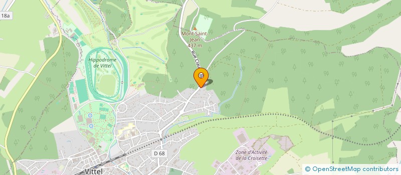 localisation de l'entreprise STRATINVEST  VITTEL