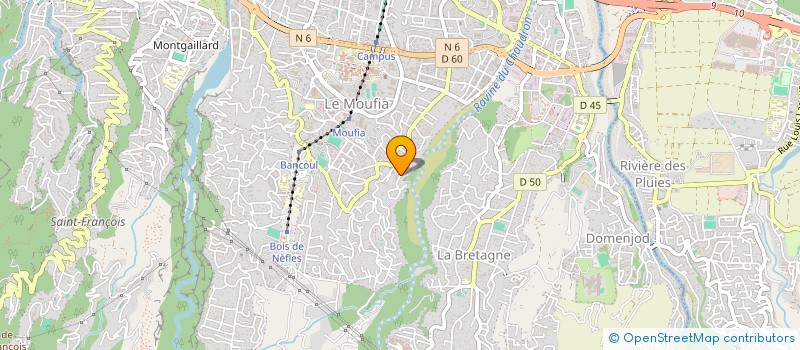 localisation de l'entreprise STRATIS DEVELOPPEMENT  SAINT-DENIS