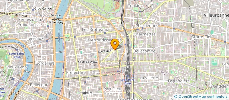 localisation de l'entreprise STRATIUM à LYON