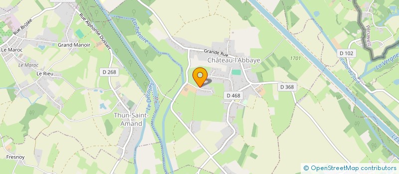 localisation de l'entreprise STRATLAB 81  CHATEAU-L'ABBAYE