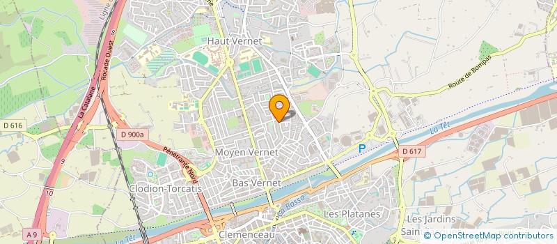 localisation de l'entreprise STRATLEY CONSEIL  PERPIGNAN