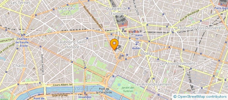 localisation de l'entreprise STRATLINE à PARIS