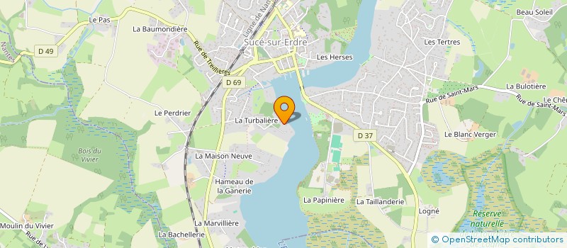 localisation de l'entreprise STRATM&C  SUCE-SUR-ERDRE