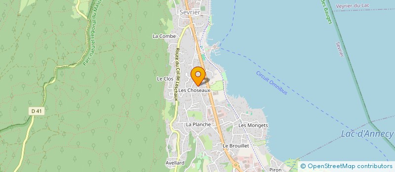 localisation de l'entreprise STRATMATE à SEVRIER