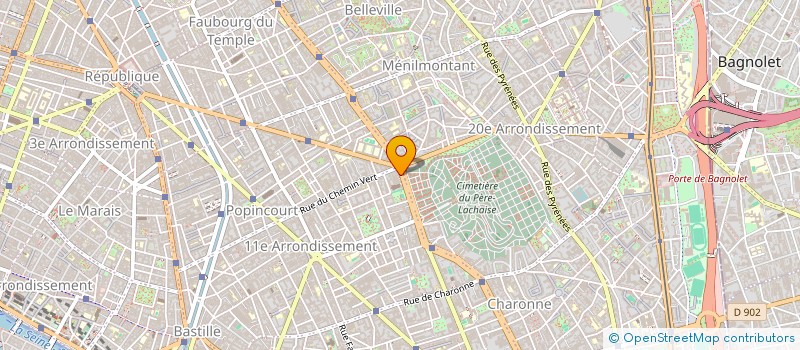 localisation de l'entreprise STRATO-IP  PARIS