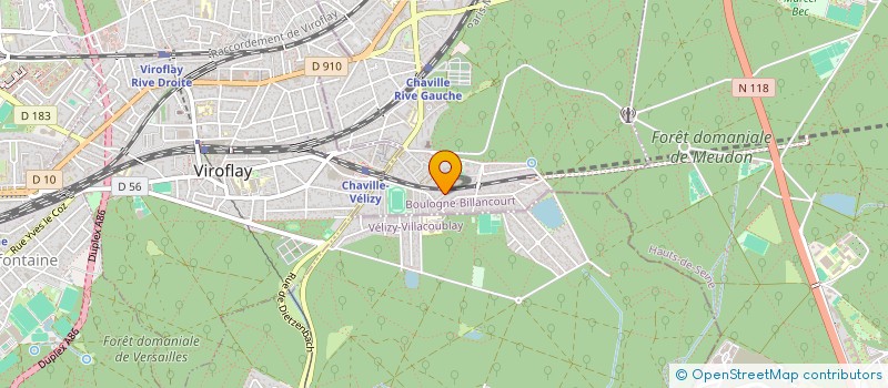 localisation de l'entreprise STRATO TEX à CHAVILLE