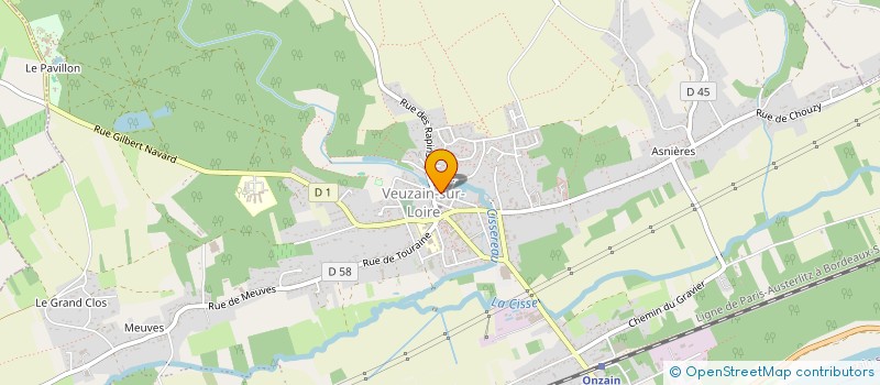 localisation de l'entreprise STRATOFI  VEUZAIN-SUR-LOIRE