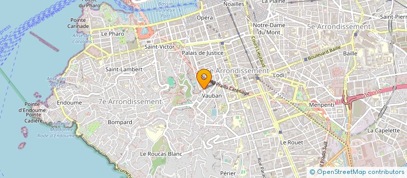 localisation de l'entreprise STRATON à MARSEILLE
