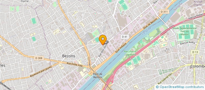 localisation de l'entreprise STRATON à BEZONS