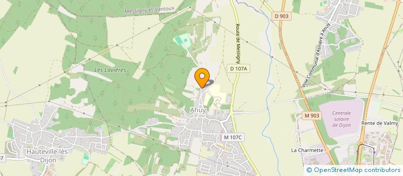 localisation de l'entreprise STRATON-CONSULTING à AHUY