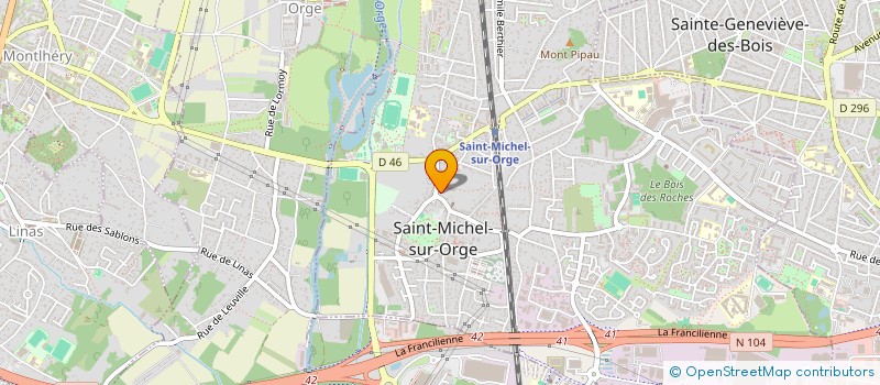 localisation de l'entreprise STRATONLINE CONSEIL à SAINT-MICHEL-SUR-ORGE