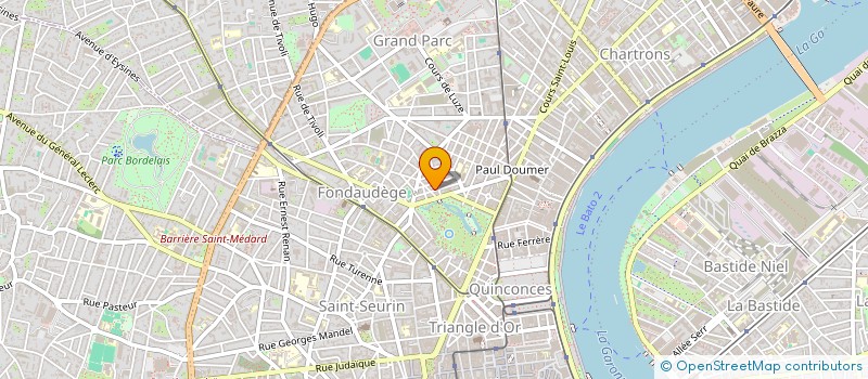 localisation de l'entreprise STRATOS  BORDEAUX