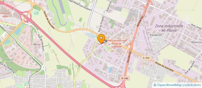 localisation de l'entreprise STRATOS  SAINT-PRIEST