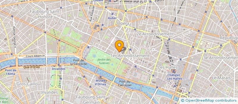 localisation de l'entreprise STRATOSFAME ENTERTAINMENT  PARIS