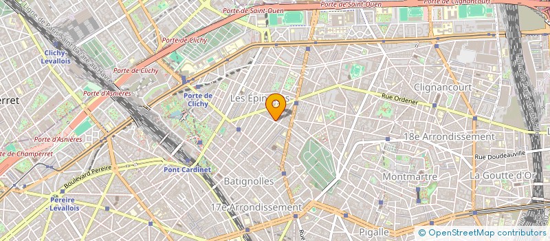 localisation de l'entreprise STRATOSPHERE PRODUCTIONS à PARIS