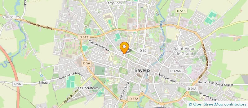 localisation de l'entreprise STRATOTECH GROUP  BAYEUX