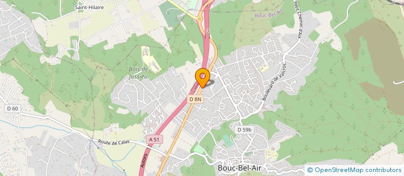localisation de l'entreprise STRATTON  BOUC-BEL-AIR