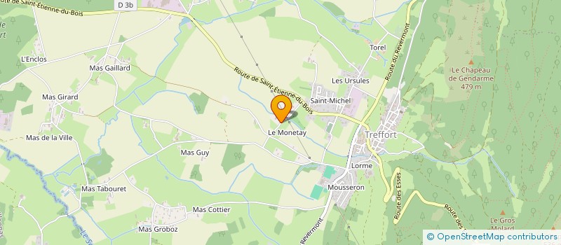 localisation de l'entreprise STRATTON INVESTMENT  VAL-REVERMONT