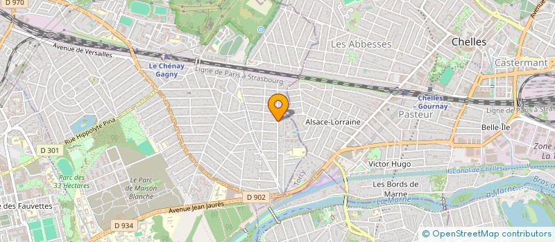 localisation de l'entreprise STRATU COMPAGNIE à GAGNY