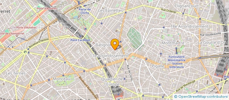localisation de l'entreprise STRATUS à GENNEVILLIERS