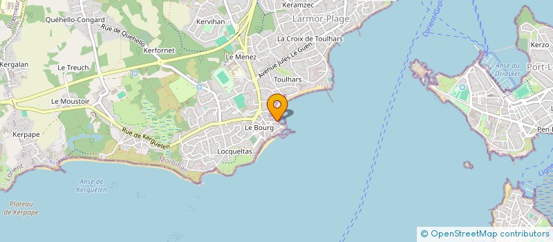 localisation de l'entreprise STRATUS  LARMOR-PLAGE