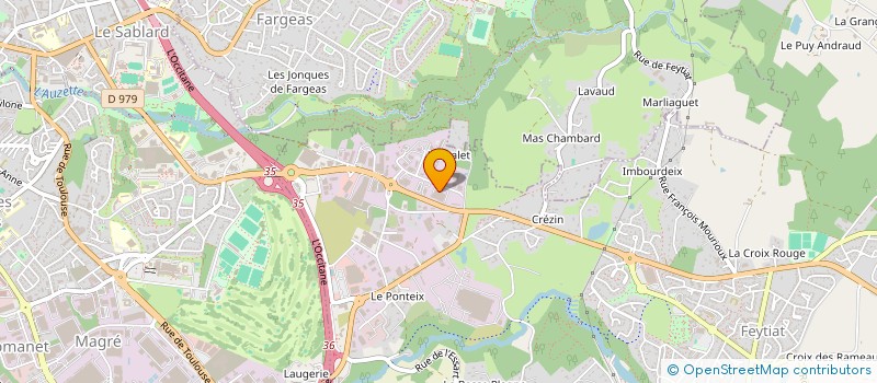 localisation de l'entreprise STRATUS MARTIN à FEYTIAT