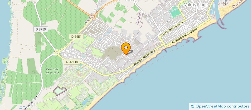 localisation de l'entreprise STRAUC COMPANY  SERIGNAN