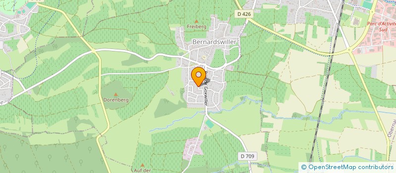 localisation de l'entreprise STRAUCH EVENTS & SERVICES  BERNARDSWILLER