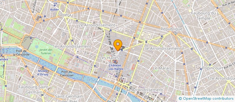 localisation de l'entreprise STRAUSS FRANCE SAS  PARIS