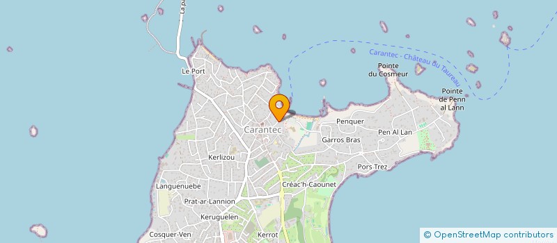 localisation de l'entreprise STRAVINSKYCARANTEC  CARANTEC