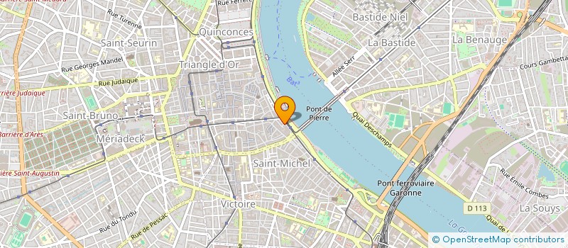 localisation de l'entreprise STRAWCOAST à BORDEAUX