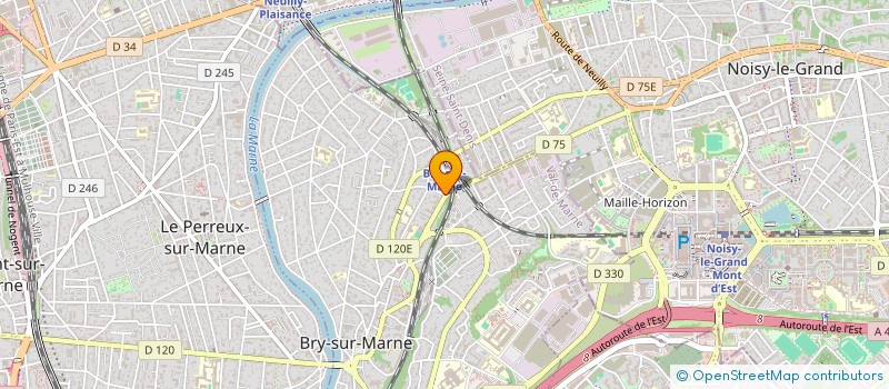 localisation de l'entreprise STRAWS  BRY-SUR-MARNE