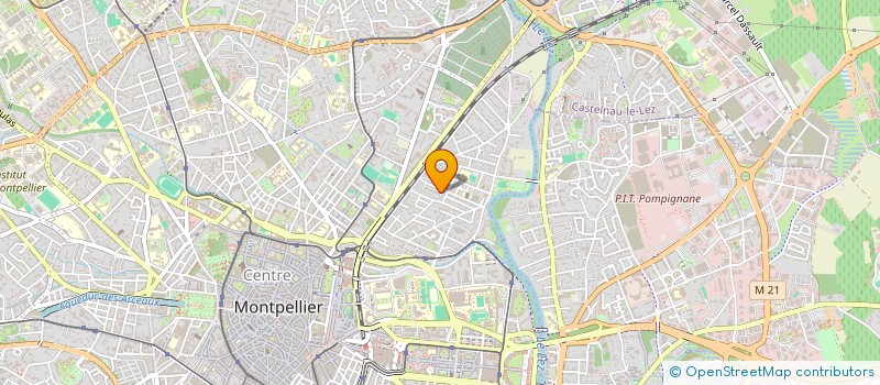 localisation de l'entreprise STRE DE RECHERCHE ET D ETUDE DES REVES à MONTPELLIER