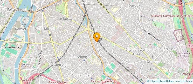 localisation de l'entreprise STREAM à TOULOUSE