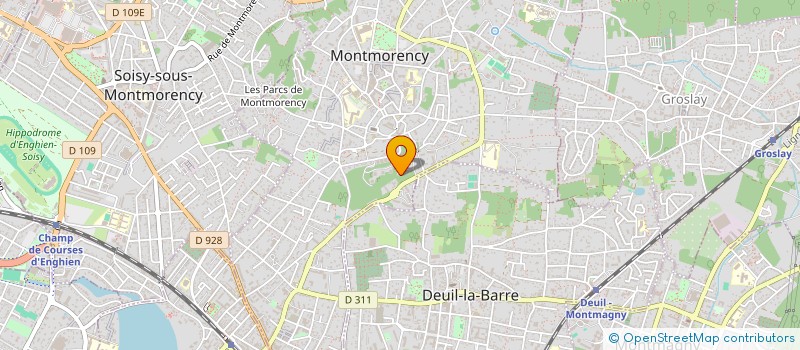 localisation de l'entreprise STREAM&CO95  MONTMORENCY