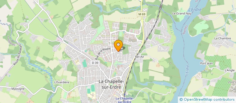 localisation de l'entreprise STREAMER CAPTOWN à LA CHAPELLE-SUR-ERDRE