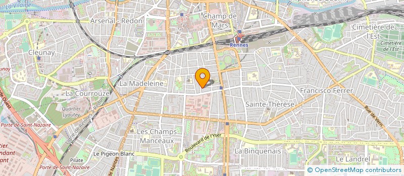 localisation de l'entreprise STREAMEZZO à CHANTEPIE