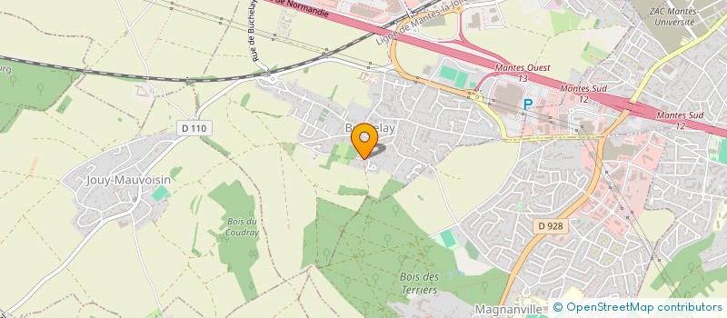 localisation de l'entreprise STREAMIT CONSULTING  BUCHELAY