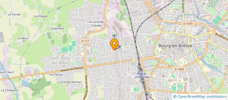 localisation de l'entreprise STREAMLINE FORMATION à SAINT-DENIS-LES-BOURG