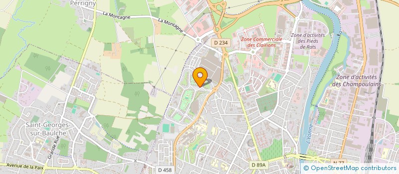 localisation de l'entreprise STREET CONNEXION à AUXERRE