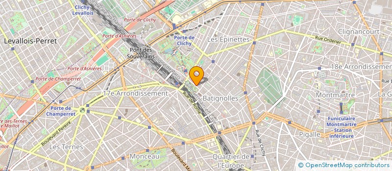 localisation de l'entreprise STREET CRED  PARIS