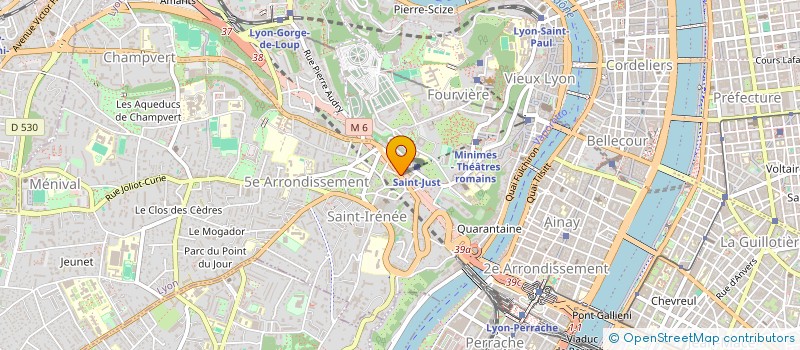 localisation de l'entreprise STREET CUT  LYON 5EME