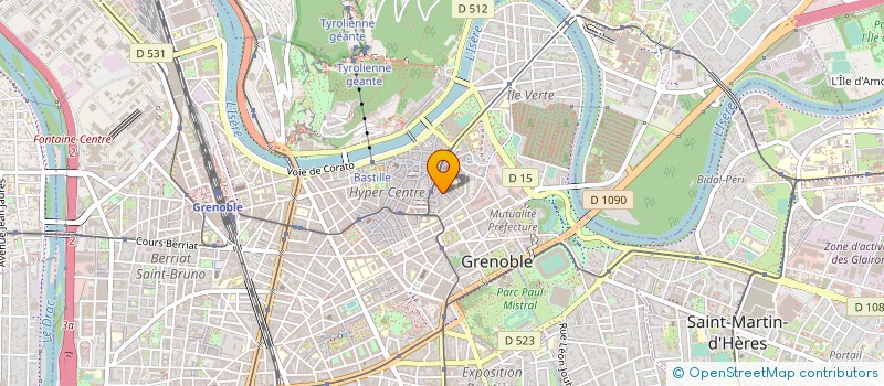 localisation de l'entreprise STREET DREAMS MEDIAS à GRENOBLE