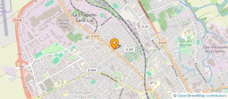 localisation de l'entreprise STREET FOOD 10 à LA CHAPELLE-SAINT-LUC