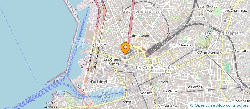 localisation de l'entreprise STREET FOOD à MARSEILLE