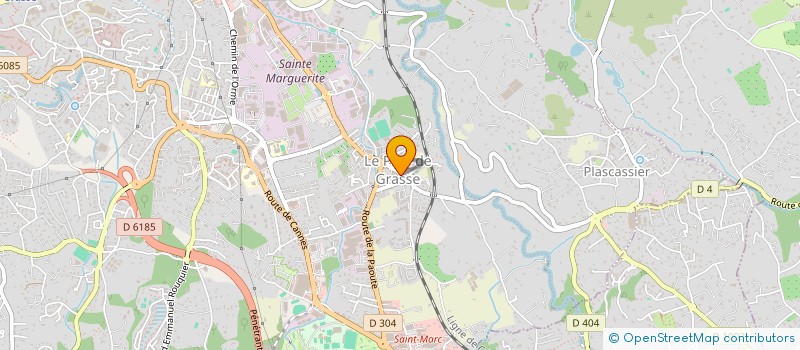 localisation de l'entreprise STREET FOOD à GRASSE